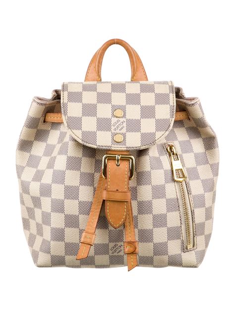 sac damier louis vuitton|louis vuitton damier backpack.